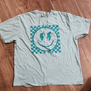 Comfort Colors Light Blue Tee